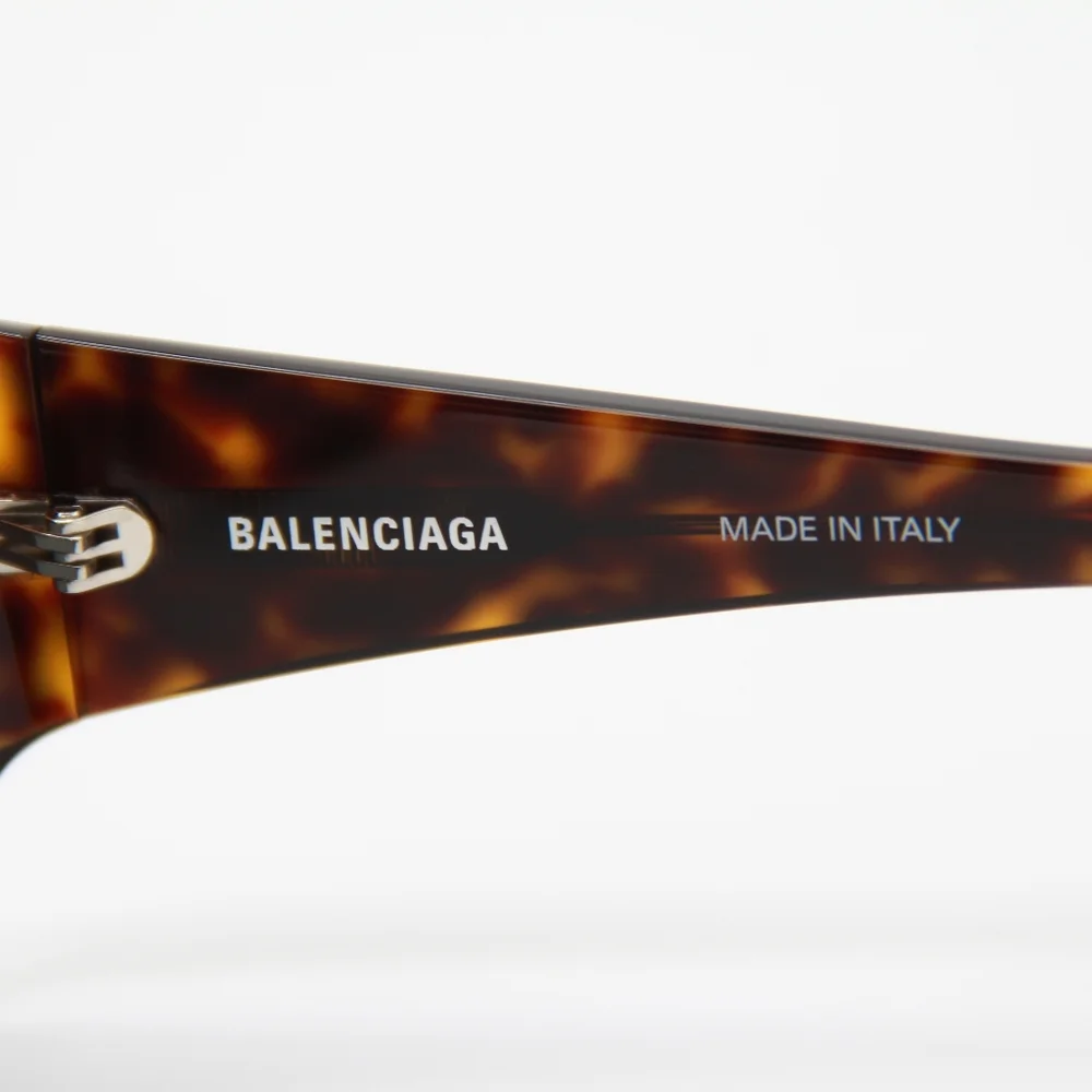 NEW BALENCIAGA SUNGLASSES BB0267S 002 BROWN UNISEX EYEWEAR